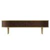 TV cabinet and bench UMAGE AUDACIOUS oak eco-leather