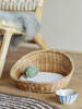 Tille Cat Basket, Nature, Rattan