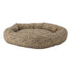 Vittoria Dog Basket, Brown, Cotton