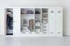 WOOOD CONNECT 2-door wardrobe without drawers, pine white