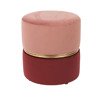 White Label Living Bubbly Pouf Pink