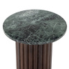 Wilson Side Table, Green, Marble