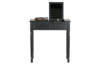 Wooden dressing table WOOOD Romy black