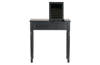 Wooden dressing table WOOOD Romy black