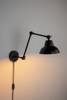 XAVI black wall lamp