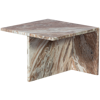 XHAIL rectangular table, natural marble