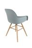 ZUIVER Albert Kuip armchair, light gray