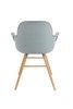 ZUIVER Albert Kuip armchair, light gray