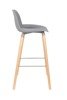 ZUIVER Albert Kuip light grey bar stool