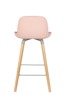 ZUIVER Albert Kuip low bar stool pink