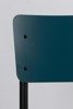 ZUIVER Back to School Chair Matte Blue