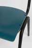 ZUIVER Back to School Chair Matte Blue