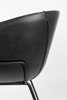 ZUIVER Feston armchair black