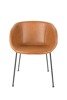 ZUIVER Feston armchair brown