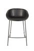 ZUIVER Feston low bar stool black