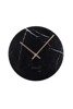 ZUIVER Marble Time clock marble black