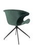 ZUIVER Mia armchair green