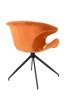 ZUIVER Mia armchair orange