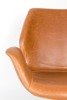 ZUIVER Nikki Lounge Brown Swivel Chair