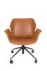 ZUIVER Nikki brown office chair