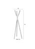 ZUIVER Pinnacle clothes hanger with white connector