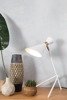 ZUIVER Shady white table lamp