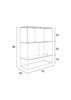 ZUIVER Son grey shelf