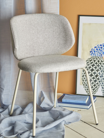 Ponte Dining Chair, Grey, Polyester