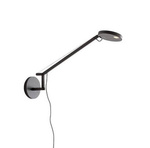 Lampa ścienna Artemide Demetra Micro antracytowa