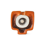 Wall art ceramic corsage