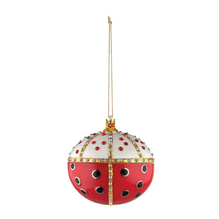 Bombka ALESSI Fleurs de Jori Re Coccinello wielokolorowa