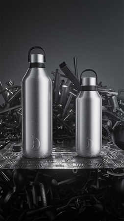 Chilly's Thermo Bottle 500 ml Silver