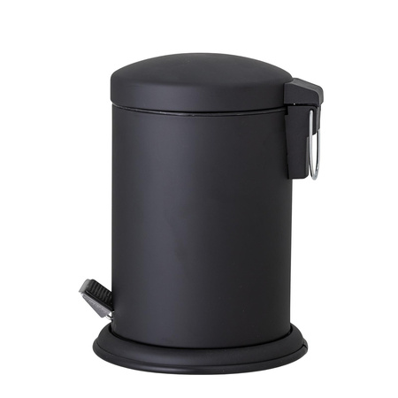 Loupi Dustbin, Black, Stainless Steel