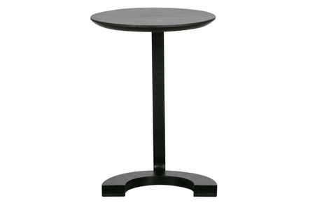 Floor table wood/metal black (outlet)