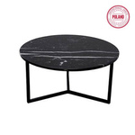 Stolik kawowy Igne Furniture BLACK MOON 60 cm czarny