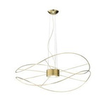 Lampa wisząca Axolight Hoops 2 złota