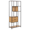 Bookcase MARINA Unique matt black