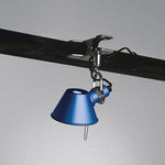 Lampa Artemide Tolomeo Pinza Micro niebieska