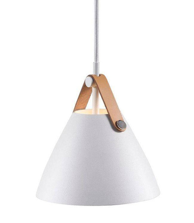 Lampa wisząca Nordlux STRAP biała rozmiar 16 cm