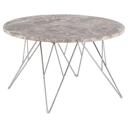 Coffee Table SORREL Unique chrome