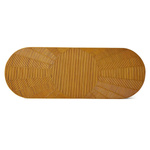 Rattan wall panel sun