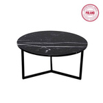 Stolik kawowy Igne Furniture BLACK MOON 40 cm czarny