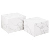 Coffee Table MOSS Unique white marble Carrara