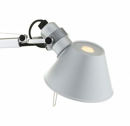 ARTEMIDE Tolomeo Micro silver desk lamp