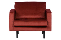 Fotel RODEO velvet chestnut