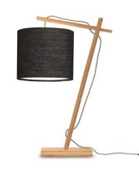 Lampa biurkowa naturalna ANDES 18x15 czarna