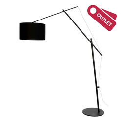 Lampa podłogowa TOKIO czarna (outlet)