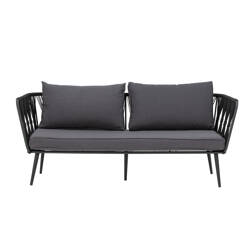 Sofa Bloomingville PAVONE czarna