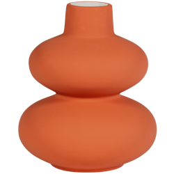 Wazon SENSUAL ceramiczny 19cm pomarańczowy