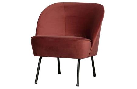 Fotel RODEO velvet chestnut